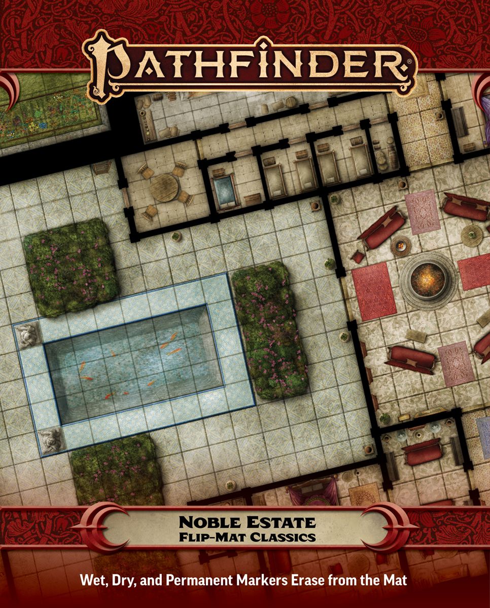 Pathfinder 2E Flip-Mat Classics: Noble Estate image 0